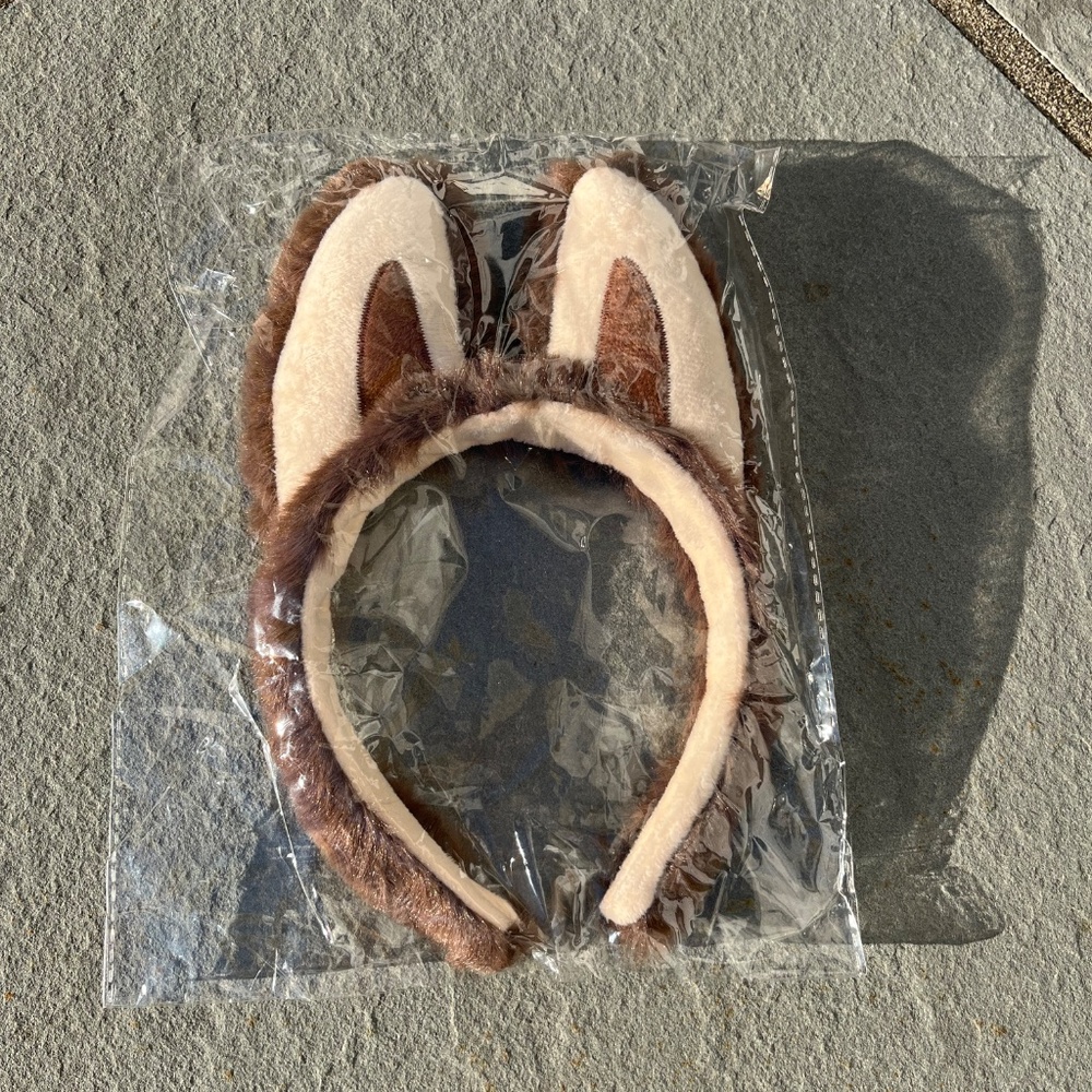 Labubu fur ears headband (4 COLORS)